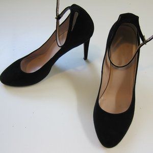 Kate Spade Dakota black suede heels sz 10